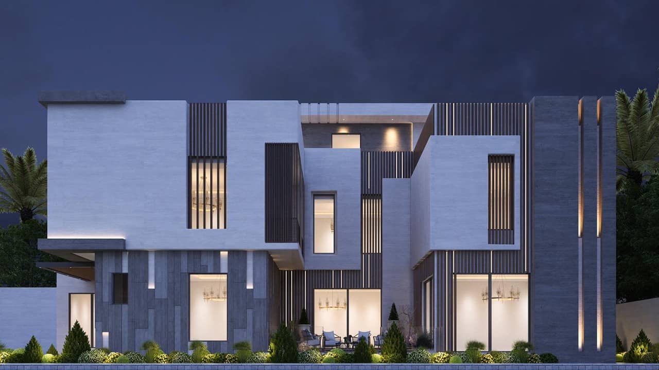 تصميم واجهات منازل