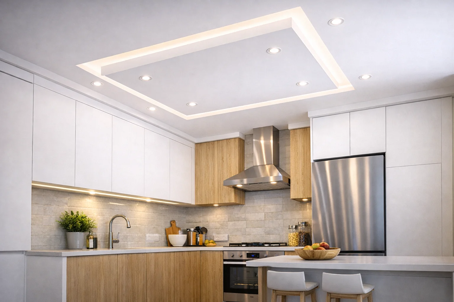 جبس بورد مطابخ صغيره