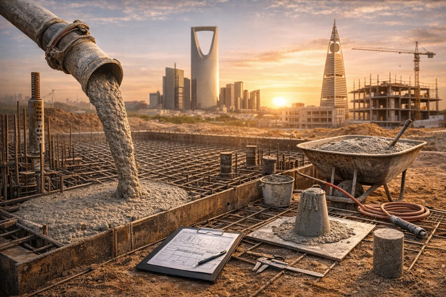 الخرسانة ذاتية الدمك