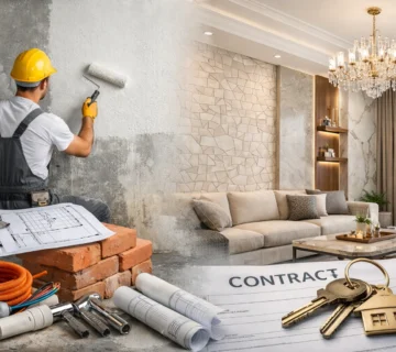 انواع التشطيبات الداخلية للحوائط