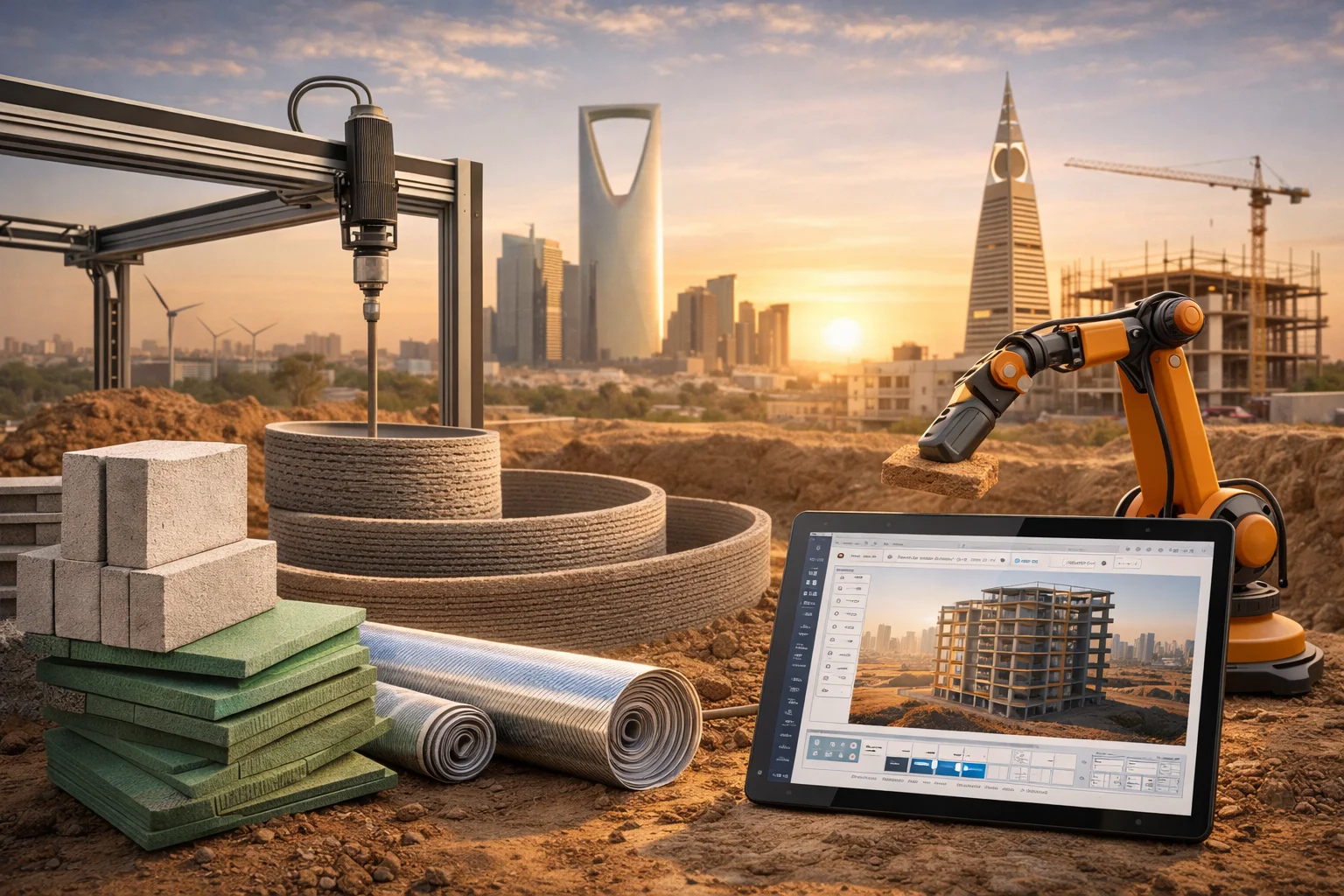 تقنيات البناء الحديثة