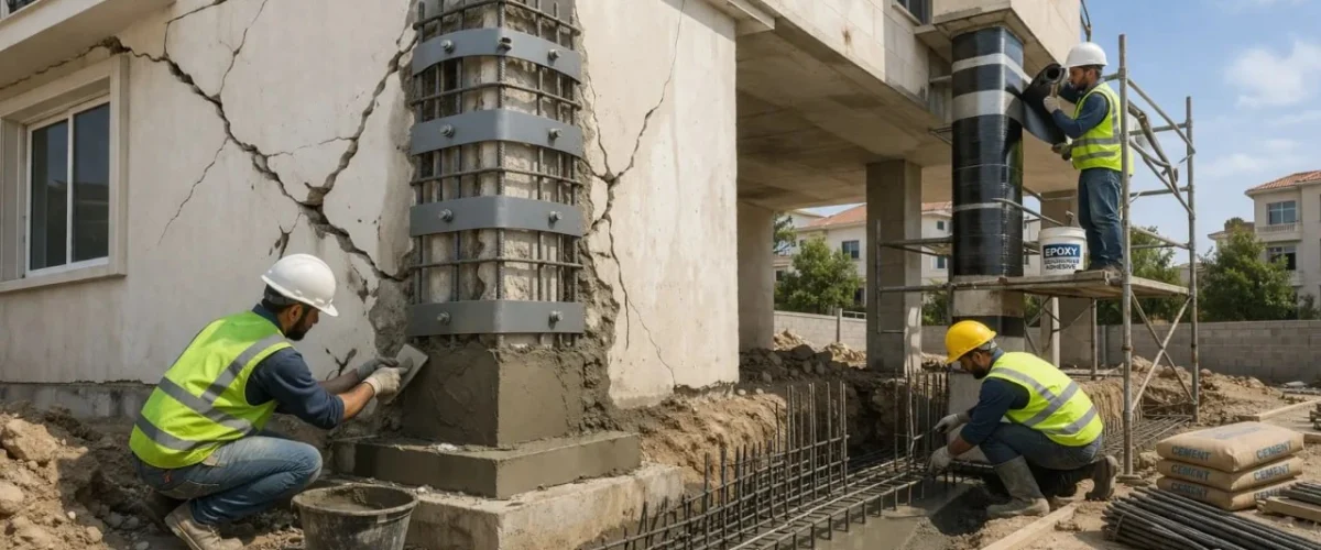 شركة تدعيم المباني