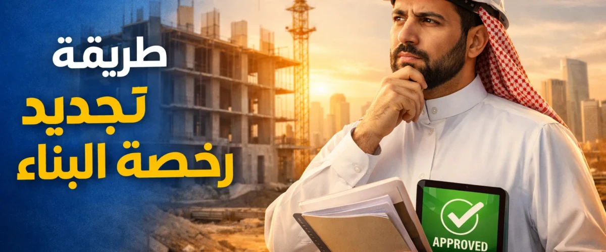 طريقة تجديد رخصة البناء