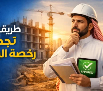 طريقة تجديد رخصة البناء