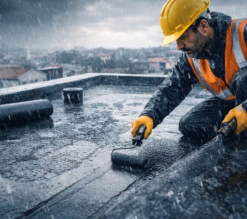 عزل الأسطح من مياه الأمطار