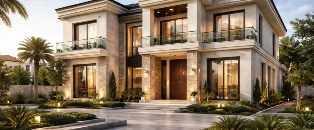 واجهات منازل سعودية
